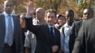 Sarkozy llegó a Haití para conocer planes de reconstrucción tras el terremoto
