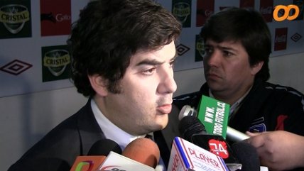 El presidente de Colo Colo Guillermo Mackenna respaldó a Diego Cagna