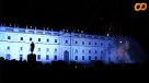 Espectáculo de luces en La Moneda congregó a miles de personas
