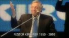 Casa Rosada publicó homenaje a Kirchner