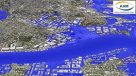 La simulación de las inundaciones en Australia