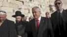 Piñera en Monte de los Olivos: Espero que Israel y Palestina puedan vivir en paz