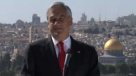 Piñera en Monte de los Olivos: Espero que Israel y Palestina puedan vivir en paz
