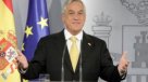 Piñera aseguró ante Rodríguez Zapatero que fomentará las energías alternativas