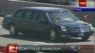 Obama ya se dirige a La Moneda junto a su familia