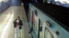 Revelan primeras imágenes del baleo en el Metro