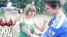 Mil mujeres rusas se dejaron tocar los pechos en apoyo a Putin