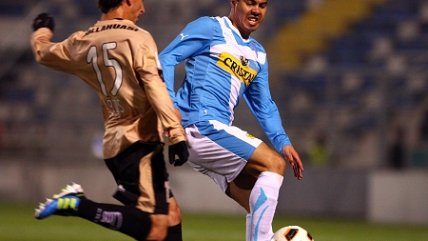 Michael Ríos marcó el primer gol internacional de Deportes Iquique