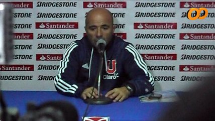 Jorge Sampaoli lamentó no haber marcado diferencias en el marcador con Nacional de Uruguay