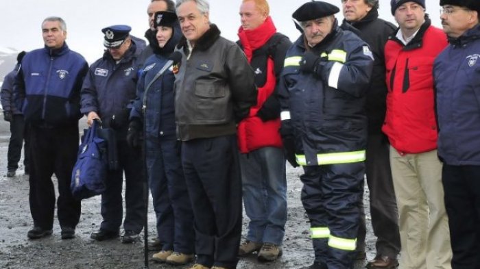 Fotos: Presidente Piñera visita las bases chilenas en la Antártica