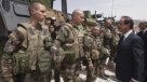 La agitada visita del presidente francés a Afganistán