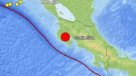 Chilena en Costa Rica: El terremoto fue muy fuerte, tuvimos mucho susto