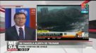 Hinzpeter informó desde la Onemi que se canceló la alerta de tsunami para Chile