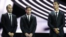 Messi, Cristiano Ronaldo e Iniesta son los candidatos al Balón de Oro 2012