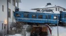Mujer robó un tren y lo estrelló contra viviendas en Suecia