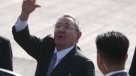 La silenciosa llegada de Raúl Castro a Chile