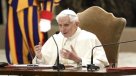 Benedicto XVI agradeció a la curia tras ocho años de papado