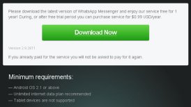 Hasta el momento, Whatsapp sólo tenía costo para los usuarios de iPhone y Blackberry.