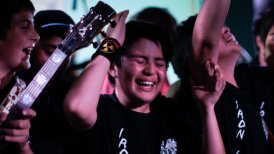 La banda Iron Lion recibió emocionada la noticia.