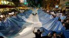 Miles de argentinos protestan contra el gobierno
