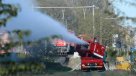 Incendio de tren con químicos obligó evacuación de 300 personas en Bélgica