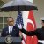 Barack Obama "abusó del poder" para no mojarse bajo la lluvia