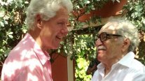Bill Clinton visitó a Gabriel García Márquez en Cartagena de Indias