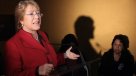 Bachelet: Escalona tomó una decisión personal que yo respeto