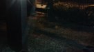 Tormenta eléctrica y fuertes lluvias se registran en Santiago