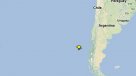 SHOA descartó riesgo de tsunami por sismo frente a las costas de Aysén