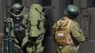 GOPE desactivó artefacto incendiario en dependencias de Gendarmería