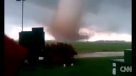 Así fue captado por un celular el paso del tornado en Oklahoma