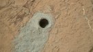 Curiosity realizó segundo agujero en Marte