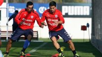 El primer entrenamiento de David Pizarro con la selección