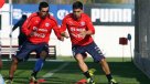 El primer entrenamiento de David Pizarro con la selección