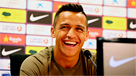 Alexis Sánchez dijo estar feliz de seguir en el mejor club del mundo