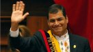 Rafael Correa asumió un nuevo período como presidente de Ecuador