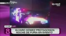 Alvaro Gómez de "Las Vega's" fue acusado de agresión en show discotequero