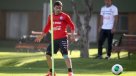 La selección chilena cumplió un nuevo entrenamiento en \