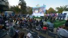 Con cinta proyectada por energía de bicicletas finalizó festival de cine de Chilectra