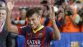 Neymar se puso la camiseta de FC Barcelona en el Camp Nou