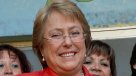 Bachelet apuntó a \