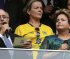 Las pifias en contra de Dilma Rousseff y Joseph Blatter en Brasilia