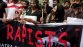 Protesta de mujeres indias contra los violadores