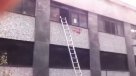 El trabajo de Bomberos en el Instituto Nacional