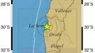 Sismo se registró en la Región de Coquimbo