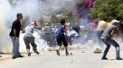 Palestinos protestan contra asentamiento israelí de Qadomem