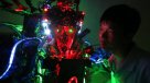 Inventor chino creó robot con basura