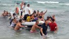 Bañistas italianos lograron salvar a 164 inmigrantes