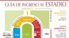 La guía de ingreso al Estadio Nacional para el Chile-Venezuela